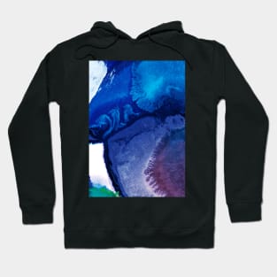 Purplish blue abstract Hoodie